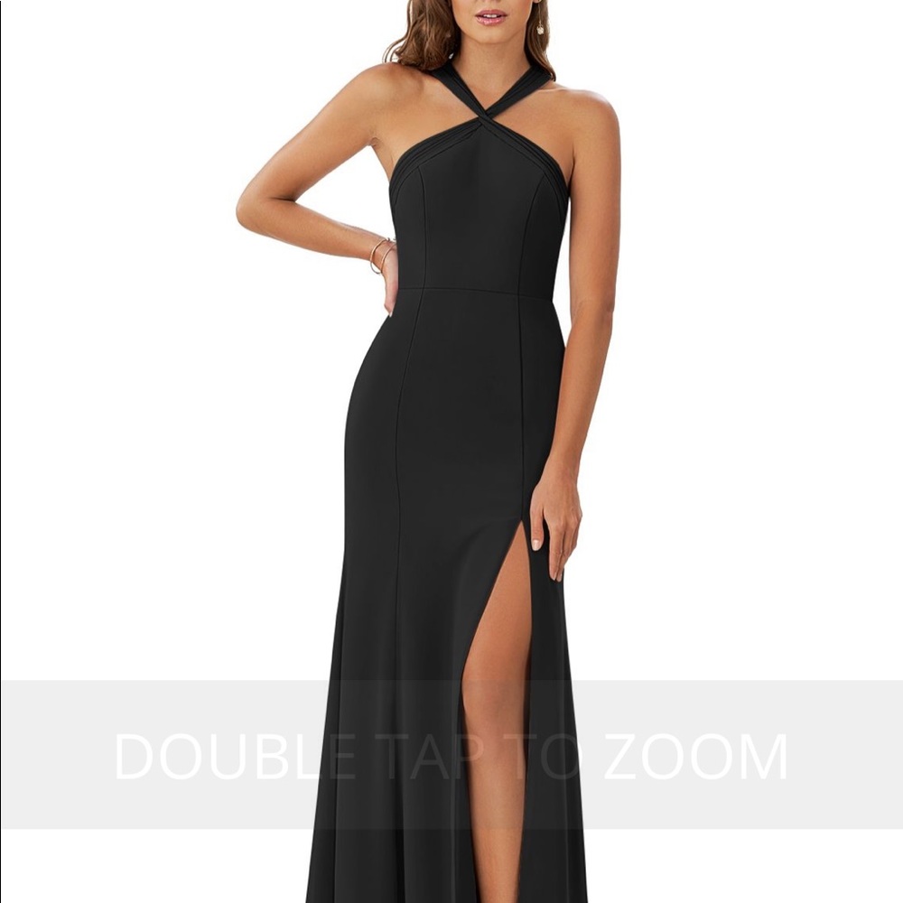 Black formal dress / bridesmaid dress